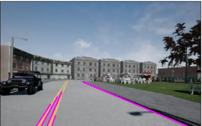 Environment perception for self-driving — project visual