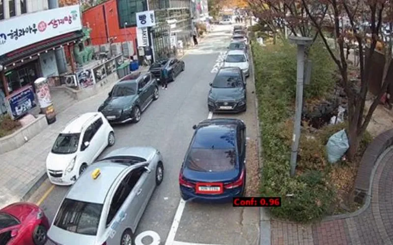 Blurry license plate recognition — project visual